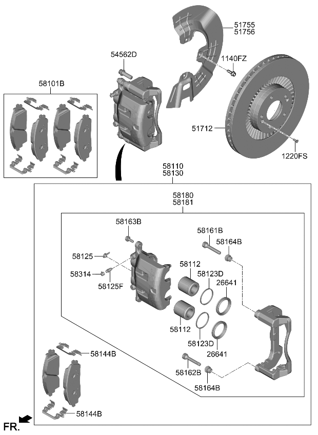 Kia 5812359000 Seal-Piston