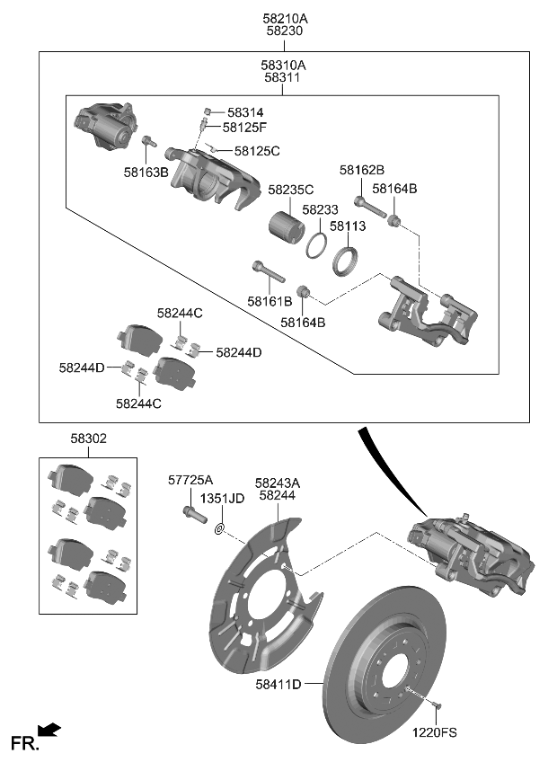 Kia 58235R0000 Piston