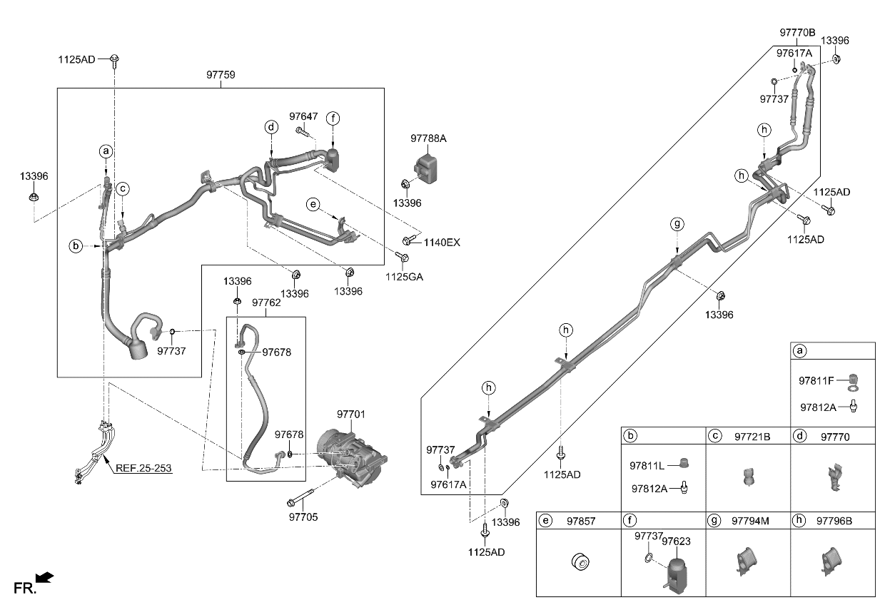 Kia 97794S8300 BRACKET-SUCTION HOSE