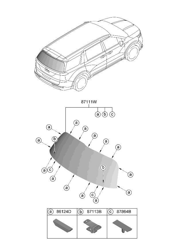 Genuine Kia Carnival Parts and Accessories at KiaPartsNow