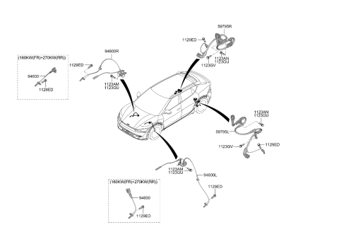 2024 Kia EV6 Hydraulic Module Diagram