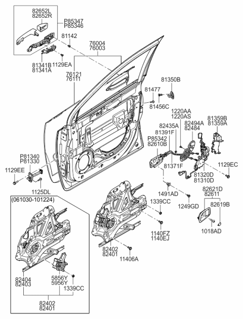 2008 Kia Sedona Screw/Machine-Torx Diagram for 814561H000