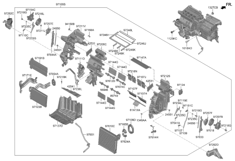 2023 Kia Sorento THERMISTOR Assembly-A/C Diagram for 97614P2000