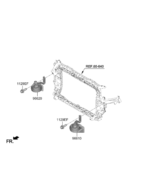 2023 Kia Sorento Horn Diagram