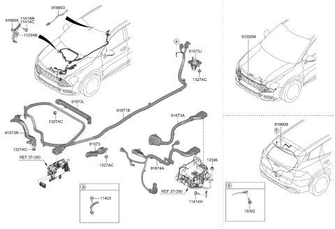 2024 Kia Sportage WIRING ASSY-EARTH Diagram for 91863P1000