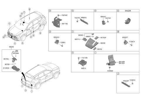 2023 Kia Sportage PACKING-SILICON Diagram for 99246P1100
