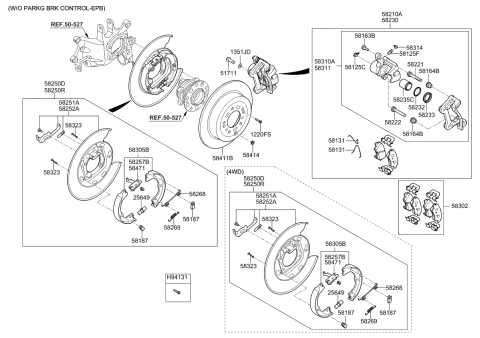 2017 Kia Sportage Rear Wheel Brake Diagram 1