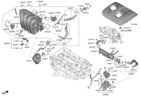 2023 Kia Forte Bolt-Washer Assembly Diagram for 1129308206B