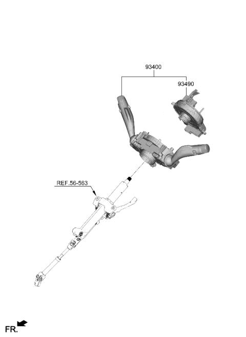 2022 Kia Sorento Multifunction Switch Diagram