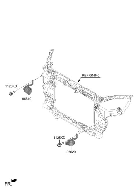 2023 Kia Carnival Horn Diagram