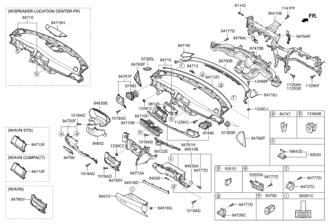 2017 Kia Optima Hybrid Connector Assembly-Heater Diagram for 97470A8000