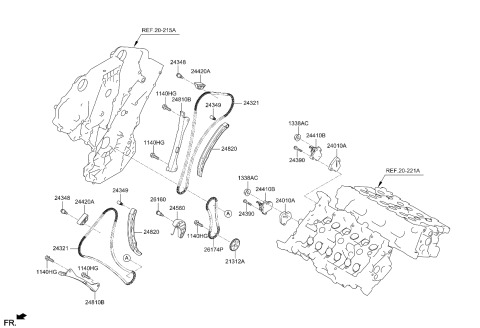 2024 Kia Telluride Camshaft & Valve Diagram 2