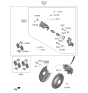Diagram for 2022 Kia Soul Brake Caliper Bracket - 58230K0000
