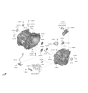 Diagram for Kia Optima Bellhousing - 431152D000