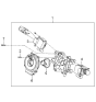 Diagram for 2007 Kia Spectra SX Clock Spring - 934902F121