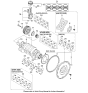 Diagram for Kia Spectra5 SX Crankshaft Thrust Washer Set - 2102023350