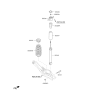 Diagram for 2018 Kia Niro Shock And Strut Mount - 55330G2000
