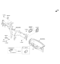 Diagram for Kia Niro Ignition Switch - 95430G5700
