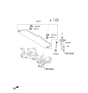 Diagram for 2020 Kia Sorento Sway Bar Bushing - 54813B8000