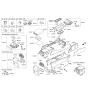 Diagram for 2016 Kia Sorento Armrest - 84660C6250WK