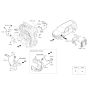 Diagram for Kia Stinger Camshaft Position Sensor - 393502G000