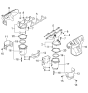 Diagram for Kia Sedona Exhaust Manifold Gasket - 2852139800