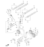 Diagram for Kia Sedona Timing Belt - 2431239800