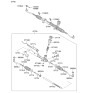 Diagram for 2012 Kia Forte Rack And Pinion - 577001M600