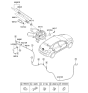 Diagram for 2012 Kia Forte Koup Wiper Blade - 988501J000