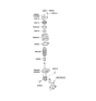 Diagram for 2011 Kia Forte Koup Shock Absorber - 546611M360