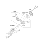 Diagram for Kia Borrego Steering Angle Sensor - 934803L002