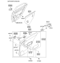 Diagram for 2009 Kia Forte Koup Door Handle - 826201M000CR