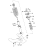 Diagram for 2008 Kia Sorento Shock And Strut Mount - 546703E000