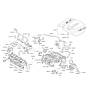 Diagram for Kia Sorento Canister Purge Valve - 394613C500
