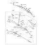 Diagram for 2012 Kia Sorento Rack and Pinion Boot - 577402B000