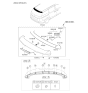 Diagram for 2019 Kia Sedona Spoiler - 87210A9000