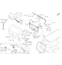 Diagram for 2020 Kia Sedona Tailgate Lift Support - 81780A9100