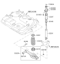 Diagram for 2010 Kia Rondo Coil Springs - 553501D400