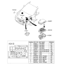 Diagram for 2011 Kia Rondo Fuse Box - 919501D230