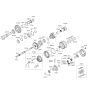 Diagram for Kia Sportage Back Up Light Switch - 4577739000