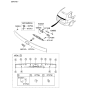 Diagram for 2011 Kia Rondo Door Handle - 812601D000