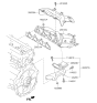 Diagram for 2014 Kia Rio Exhaust Manifold - 285102BEF1