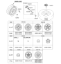 Diagram for 2012 Kia Soul Spare Wheel - 529102K750