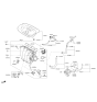 Diagram for Kia Soul Engine Cover - 292402E050