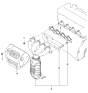 Diagram for 2008 Kia Spectra Exhaust Manifold - 2851023810