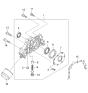 Diagram for Kia Sportage Crankshaft Seal - 2142123000