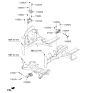 Diagram for Kia Forte Transfer Case Mount - 219503X000