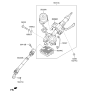 Diagram for 2015 Kia Soul Steering Shaft - 56400B2000