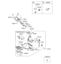 Diagram for 2013 Kia Sedona Center Console Base - 846104D050CS