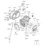Diagram for 2013 Kia Sedona Engine Mount Bracket - 452173A570